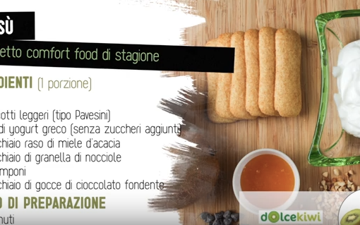 La ricetta del lunedì: oggi prepariamo il Kiwisu, perfetto comford food di stagione