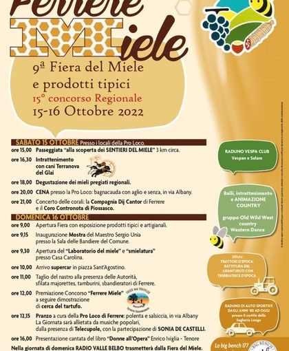 La locandina della manifestazione