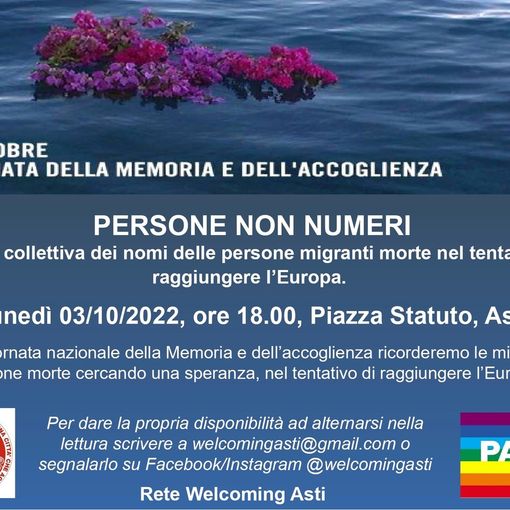 La locandina dell'iniziativa