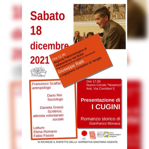 Un tiglio dedicato alla memoria dell'&quot;ingegnere contadino&quot; Giuseppe Ratti a Valleandona