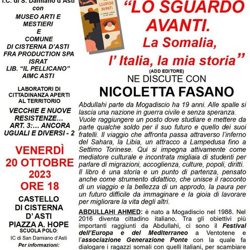 Al Castello di Cisterna Abdullahi Ahmed indaga il rapporto tra Somalia e Italia