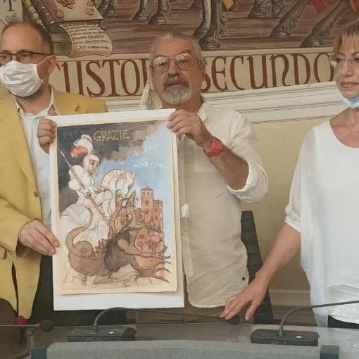 Oggi pomeriggio al Censin Bosia la cerimonia per ringraziare i tanti in prima linea contro il Covid