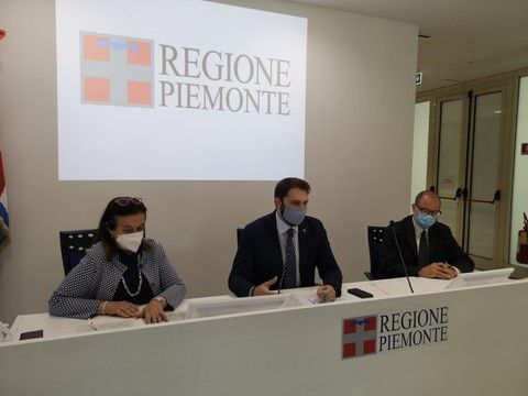 Conferenza stampa dell'assessore regionale Maurizio Marrone
