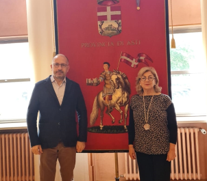 Maurizio Rasero con Loredana Tuzii