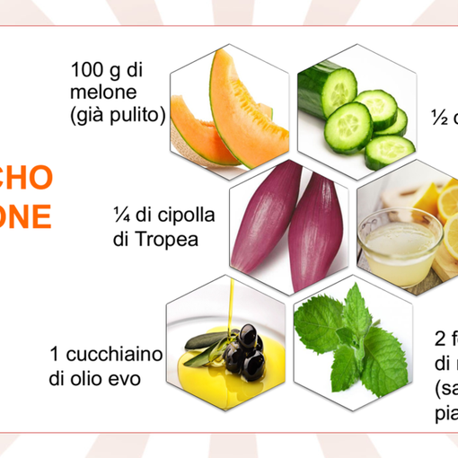 Felici e Veloci, le nuove ricette di Fata Zucchina: gazpacho di melone