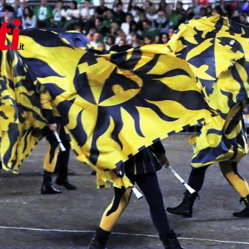 Alcune immagini del Palio degli Sbandieratori (Merfephoto)
