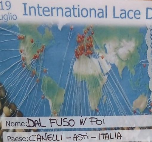 Giornata internazionale del Merletto, 1° raduno a Canelli domenica 7 luglio