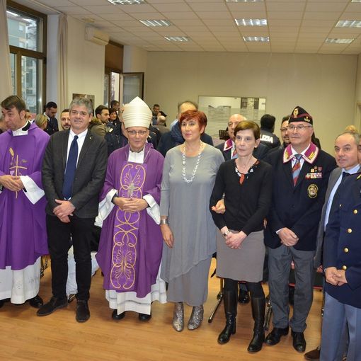 Il vescovo di Asti Marco Prastaro ha celebrato la Messa di Natale per la Polizia di Stato
