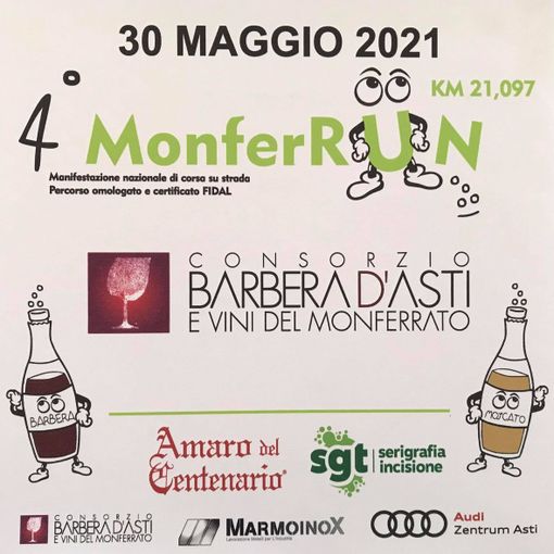 Domenica torna la MonferRun, partenza e arrivo a Nizza Monferrato