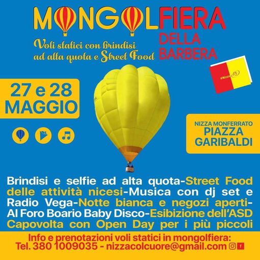 La locandina della manifestazione nicese
