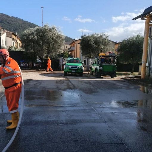 Alluvione Toscana: la colonna mobile della Protezione civile del Piemonte operativa a Montemurlo