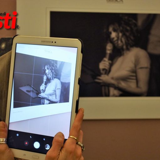 Alcuni scatti della mostra, immortalati dal collega Efrem Zanchettin