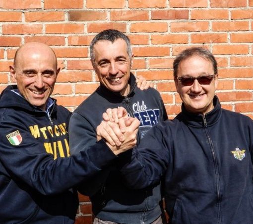 Da sinistra: Edoardo Zucca, Giorgio Bandoli e Valter Carbone