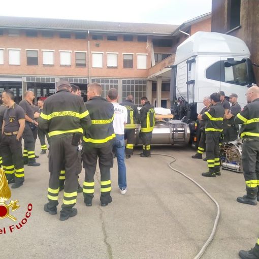 Giornate formative per i vigili del fuoco di Asti, organizzate dal Nucleo Nbcr