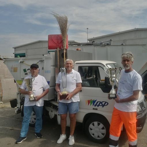 I campioni con il sindaco Rasero