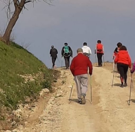 Con il ritorno in zona arancione riprendono le camminate del Nordic Walking Asti