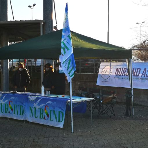 Gazebo sindacato infermieristico NurSind
