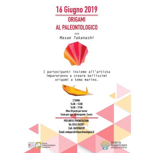 Oggi ad Asti &quot;Origami al Paleontologico&quot;