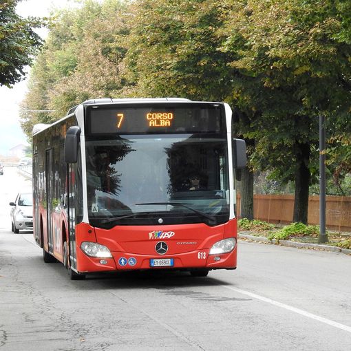 Asp: fermate soppresse dei bus 2 e 7 per i lavori sul Cavalcavia Giolitti