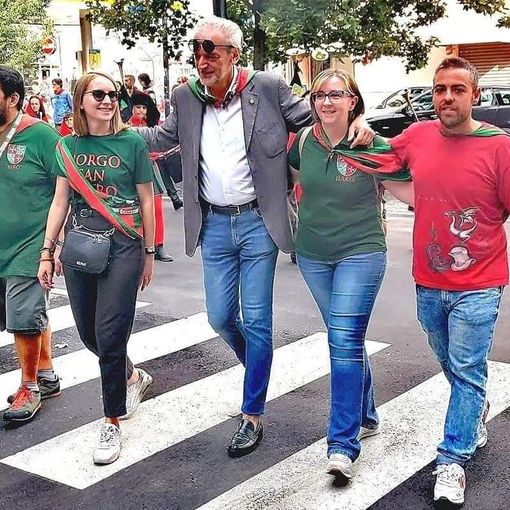 Il direttivo (foto Borgo San Pietro)