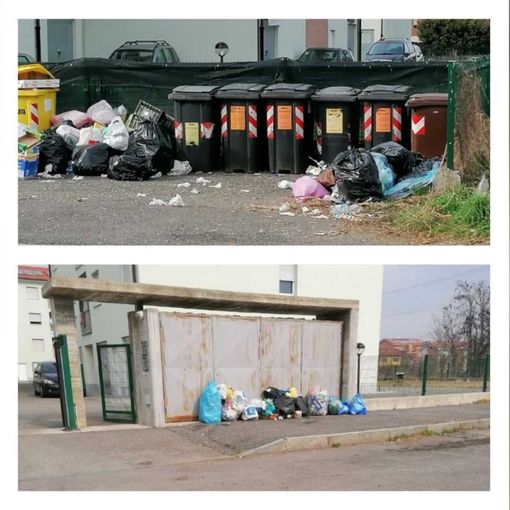 Spazzatura condomini ATC via Arno