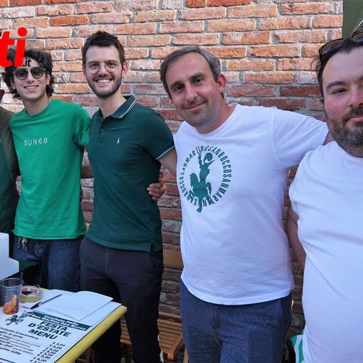 Il rettore Pier Paolo Squillia (secondo da destra)