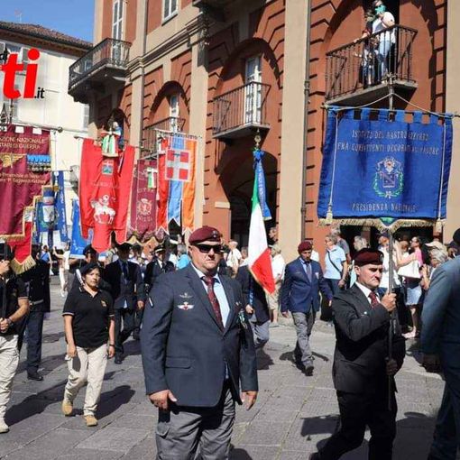 Il Nastro Azzurro in occasione del raduno nazionale ANPDI (Merphefoto)