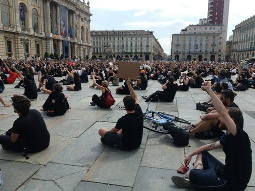 La manifestazione a Torino