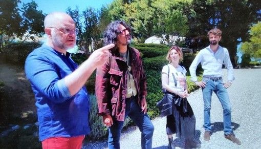 Un fermo immagine tratto dalla puntata astigiana di &quot;Quattro ristoranti&quot;