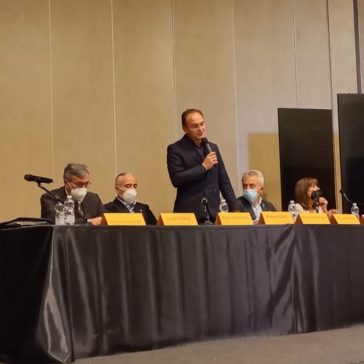 Un'immagine dell'incontro svoltosi ad Acqui Terme