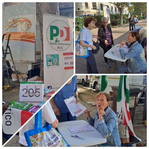 Il Partito Democratico raccoglie le firme su liste di attesa e salario minimo