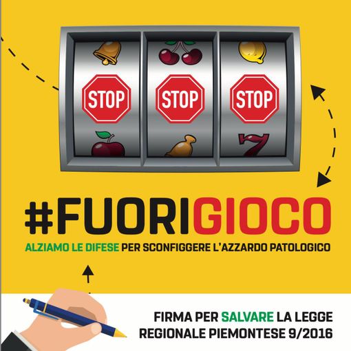 Il Movimento 5 Stelle di Asti in piazza con la petizione “#Fuorigioco – Alziamo le difese per sconfiggere l'azzardo patologico”