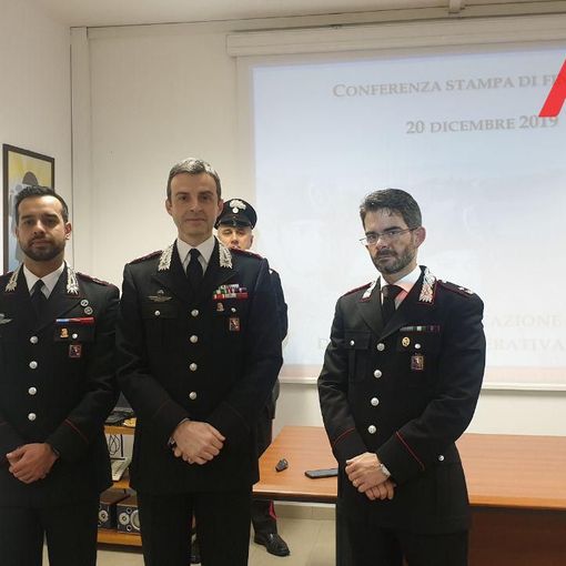 Il 2019 dei Carabinieri è stato contrassegnato da furti in calo e più attenzione per il territorio, in controtendenza le truffe
