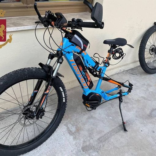 Bicicletta rubata rinvenuta da agenti delle Volanti