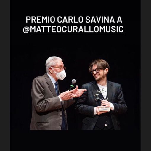 All’astigiano Matteo Curallo il Premio Carlo Savina per l’eccellenza alla musica