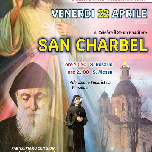 La locandina delle celebrazioni religiose
