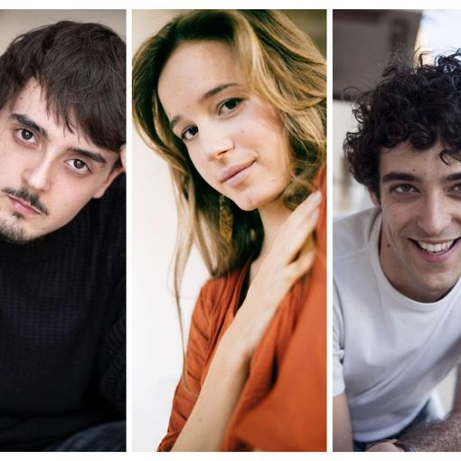 Dario Caccuri, Marina Occhionero e Luca Tanganelli, protagonisti di &quot;Incendi&quot;