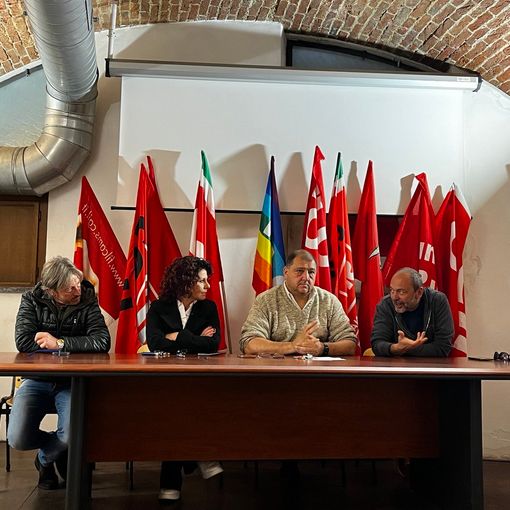 La conferenza stampa di questa mattina (da sx Curcio, Capparelli, Quagliotti, Mossino)