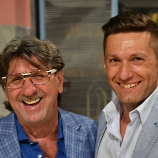 Piero Montanaro con il figlio Daniele