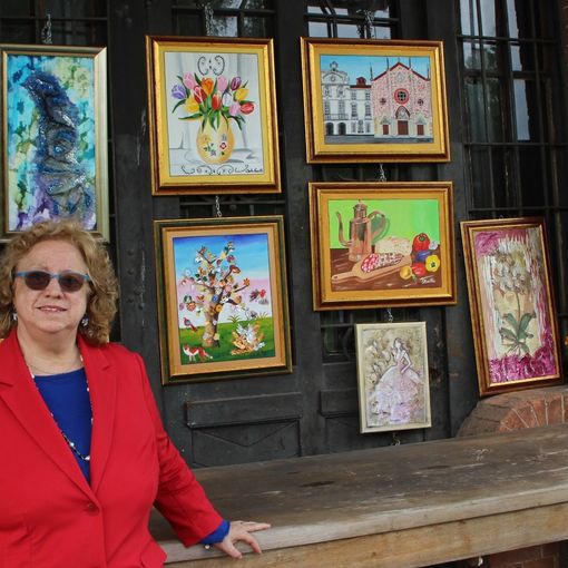 Carla Novello artista ‘di mostra in mostra’