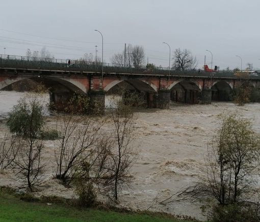 Il fiume Tanaro ad Asti