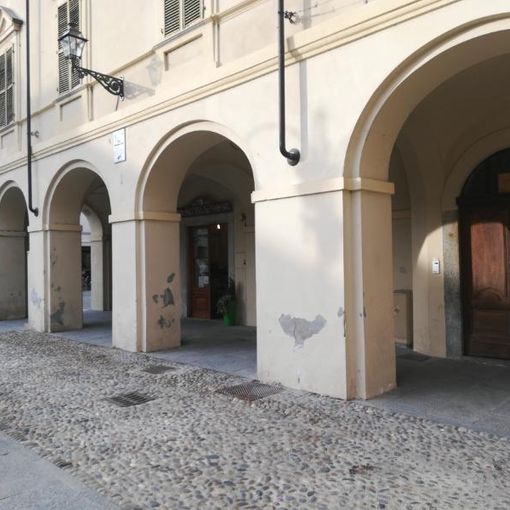 I portici di piazza Libertà