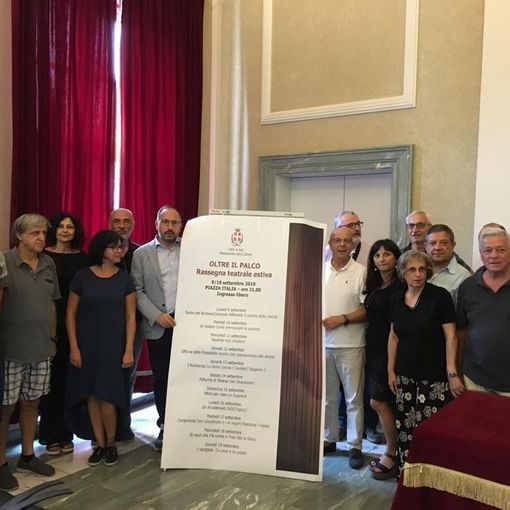 Un momento della conferenza stampa di presentazione della rassegna