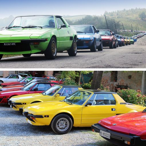 Nell'Astigiano il Raduno nazionale Fiat X1/9
