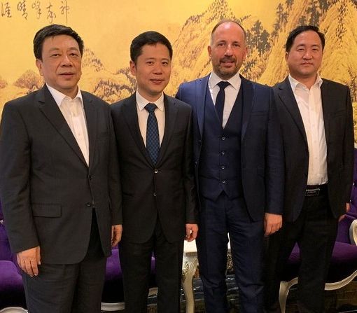Il sindaco Rasero, durante il recente viaggio in Cina