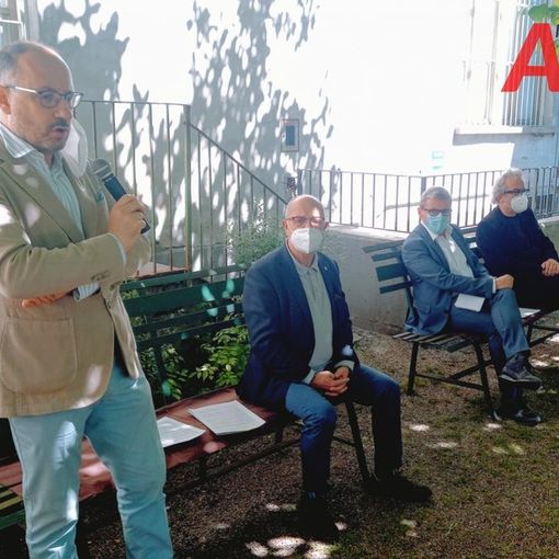 Il sindaco alla presentazione della rassegna estiva a Palazzo Mazzola