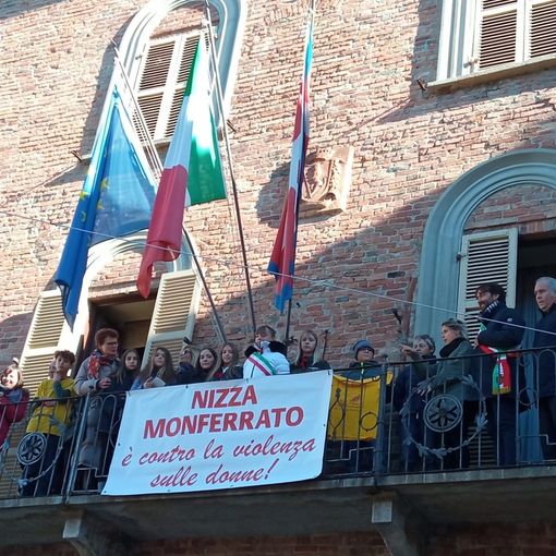 Anche Nizza Monferrato si schiera contro la violenza sulle donne