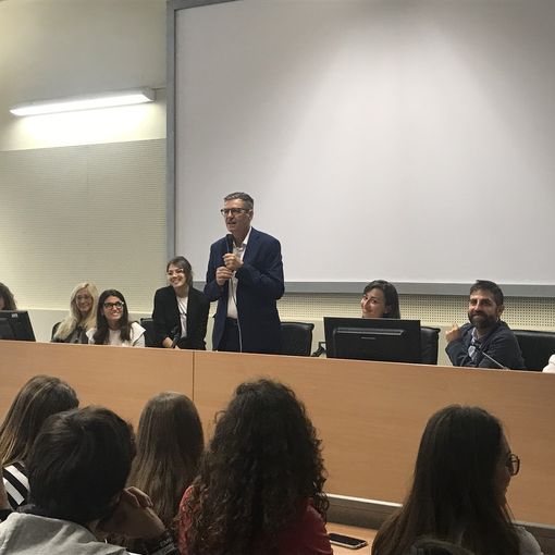 Il saluto dei presidente Sacco