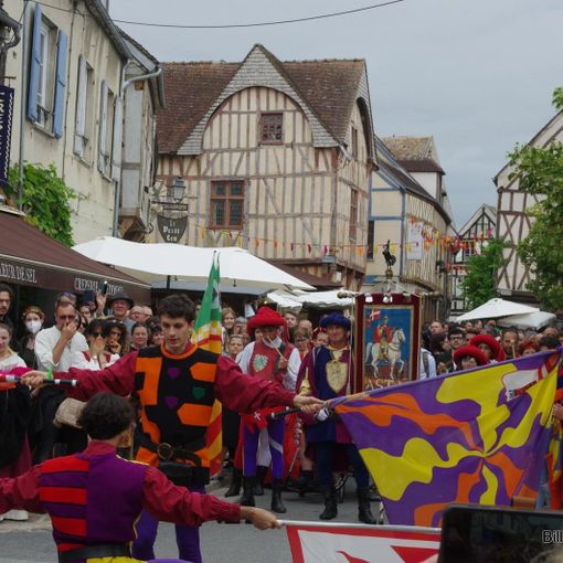 Sbandieratori dell'A.S.T.A. a Provins