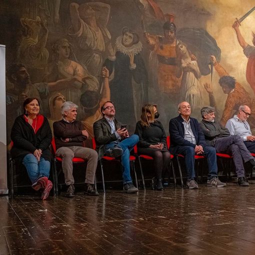 Gli scrittori in gara quest'anno (ph. Franco Rabino)